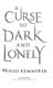 Curse So Dark And Lonely P/B by Brigid Kemmerer