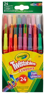 Crayola Twistables Mini Crayons 24Pc