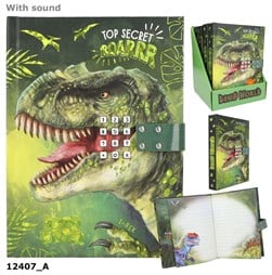 Dino World Diary With Code And Sound