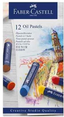 Faber Castell Goldfaber Oil Pastels Set Of 12
