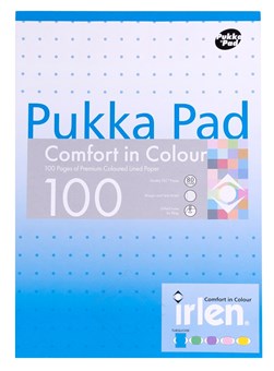 Pukka Irlen A4 Coloured Refill Pad (Turquoise)