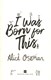 I Was Born For This P/B by Alice Oseman