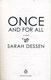 Once And For All P/B by Sarah Dessen