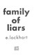 Family Of Liars P/B by E. Lockhart