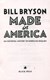 Made In America  P/B N/E by Bill Bryson