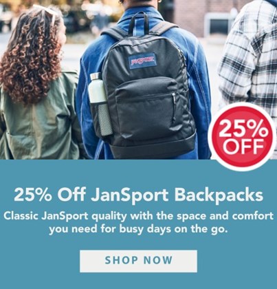 Stationery: Jansport Offer