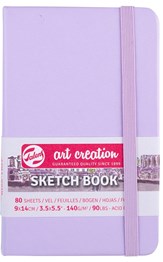 Royal Talens Art Creation Sketchbook Pastel Violet 9 x 14 cm