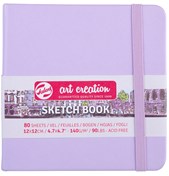 Royal Talens Art Creation Sketchbook Pastel Violet 12 x 12 cm