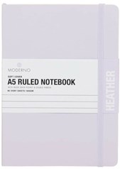 Moderno Heather A5 Ruled Notebook
