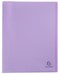 Exacompta Displaybook A4 80View ChromPastel Purple
