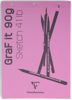 Clairefontaine Graf'iT sketch pad A5