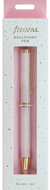 Filofax Confetti Ballpoint Pen - Rose Quartz