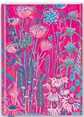Flame Tree Luxury Journal Lucy Innes Williams: Pink Garden