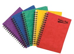 Pukka A6 120page Sidebound Notemakers Asst.Colours-Purple Bl