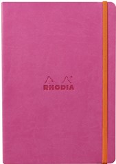 Rhodia Softcover A5 Lined Notebook Fuchsia