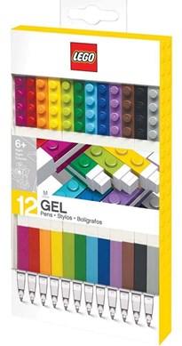 Lego Gel Pens - 12 Pcs