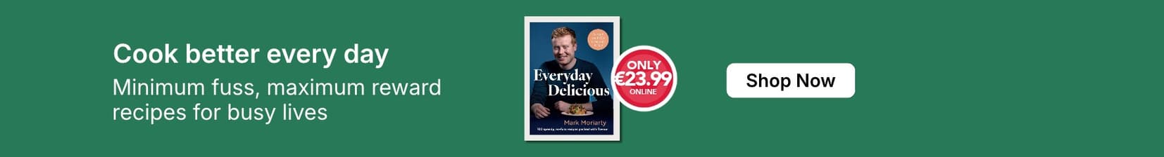 Banner for Everyday Delicious book by Mark Moriarty