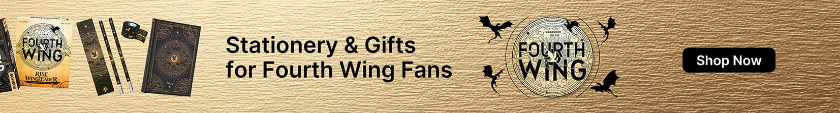 Banner for Fourth Wing Stationery and gifts