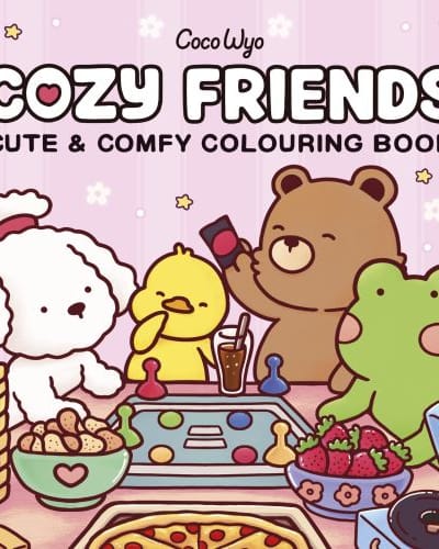 Cozy Friends Colouring Book