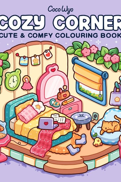 Cozy Corner Colouring Book