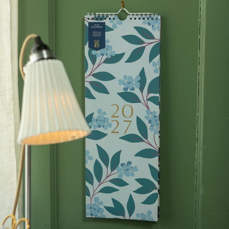 Busy B 2027 Slim Calendar - Ditsy Floral