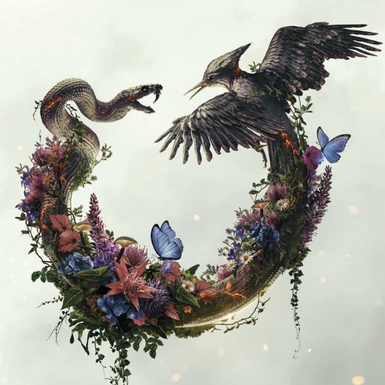Illustration taken from the book cover of 'Sunrise on the Reaping' movie tie-in edition