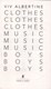 Clothes, clothes, clothes, music, music, music, boys, boys, by Viv Albertine