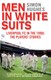 Men in white suits by Simon Hughes
