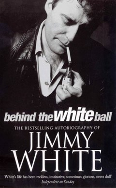 Behind the white ball by Jimmy White