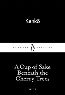 Cup of Sake Beneath the Cherry TreesAPenguin Little Black Cl by Kenko Yoshida