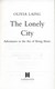The lonely city by Olivia Laing