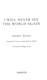 I Will Never See The World Again P/B by Ahmet Altan