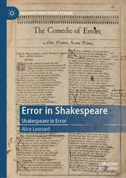 Error in Shakespeare by Alice Leonard
