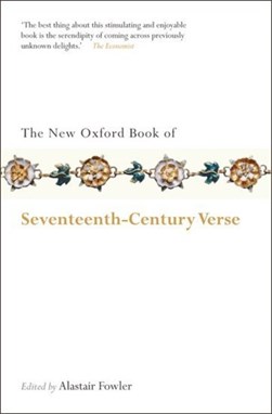 Oxford Book New Seventeenth Cent Vers by Alastair Fowler