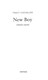 New boy by Tracy Chevalier