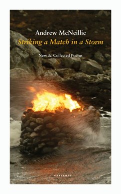 Striking a match in a storm by Andrew McNeillie