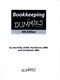 Bookkeeping for dummies by Jane Kelly