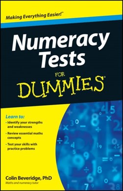 Numeracy tests for dummies by Colin Beveridge