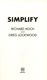 Simplify by Richard Koch
