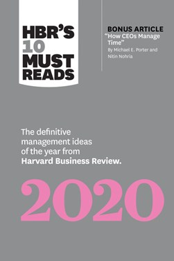 HBR's 10 must reads 2020 by Harvard Business Review Press