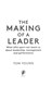 The making of a leader by Tom Young