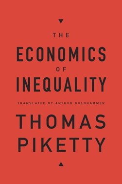 Economics of Inequality H/B by Thomas Piketty