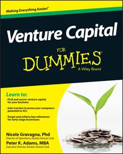 Venture capital for dummies by Nicole Gravagna