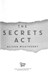 The secrets act by Alison Weatherby