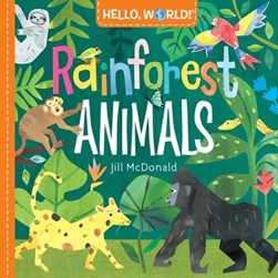 Rainforest animals by Jill McDonald