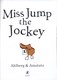 Miss Jump the jockey by Allan Ahlberg
