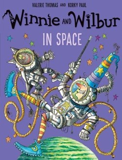 Winnie and Wilbur in space by Valérie Thomas