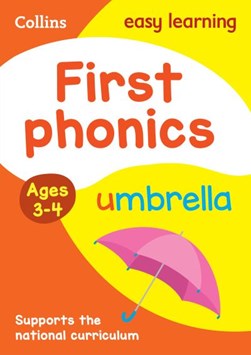 Collins First Phonics Age 3-4 Easy Learnin by 