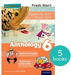Read Write Inc. Fresh Start: Anthology 6 - Pack of 5 by Ruth Miskin