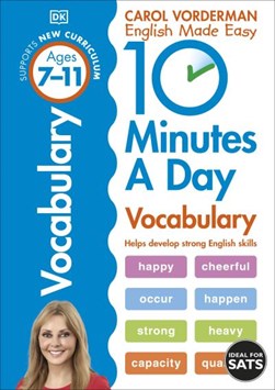 10 Minutes a Day Vocabulary P/B by Carol Vorderman